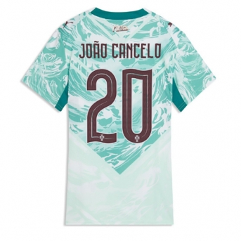 Billige Fotballdrakt Portugal Joao Cancelo #20 Replika Bortedrakt Dame VM 2026 Kortermet